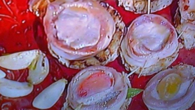 Bocconcini di maiale e frutta candita