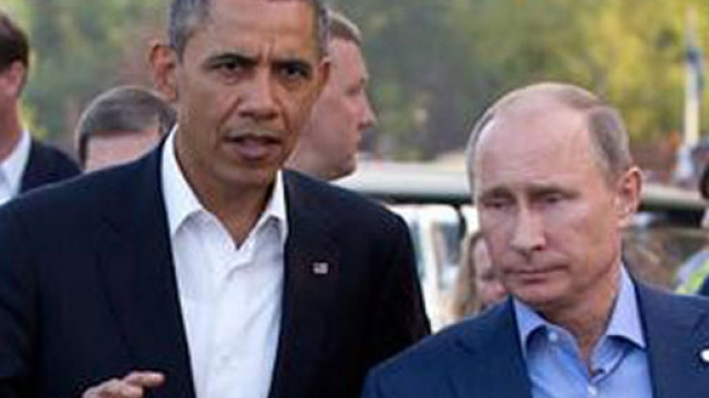 I presidenti Barack Obama e Vladimir Putin