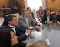 Tras la polémica, apareció Florencio Randazzo en la Casa Rosada