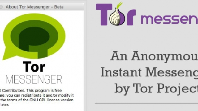 Un logo della chat Tor messenger