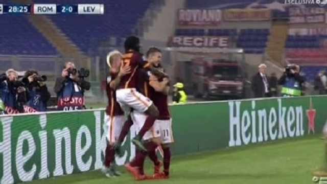Voti Roma-Bayer Leverkusen, Barcellona-Bate