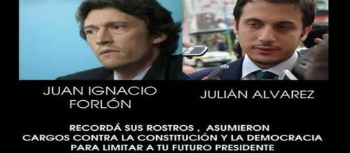 Juan Ignacio Forlon y Juli&aacute;n Alvarez