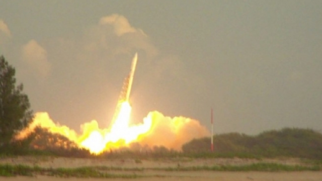 Il Super Strypi alla partenza dalle Hawaii