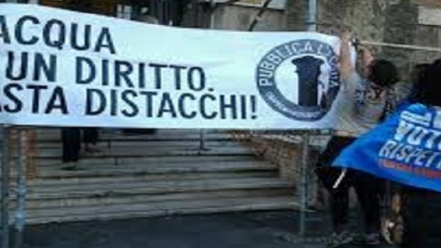 sindaco non puo vietare il distacco dell'acqua