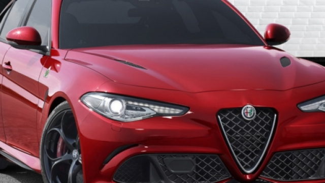 Un'immagine della nuova Alfa Romeo Giulia