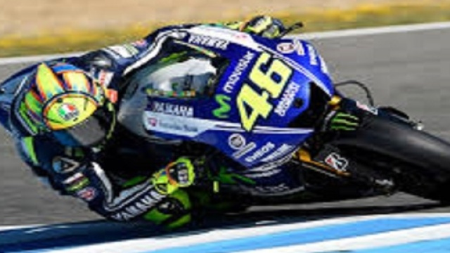 Valentino Rossi, pilota della Yamaha