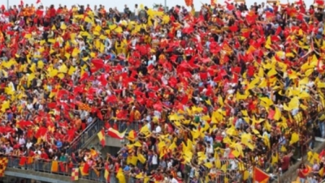 I tifosi del Lecce saranno presenti a Catanzaro.