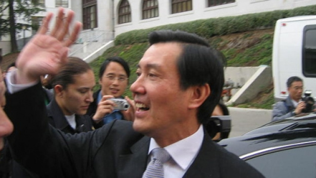 Il presidente di Taiwan, Ma Ying-jeou