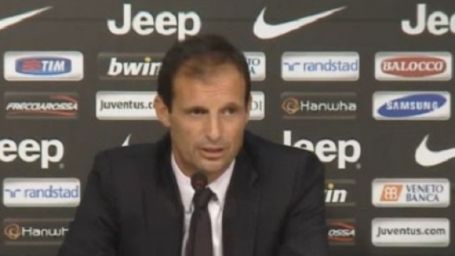 Il tecnico della Juventus Allegri