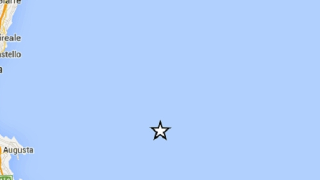 Terremoto tra calabria e Sicilia, foto Ingv.