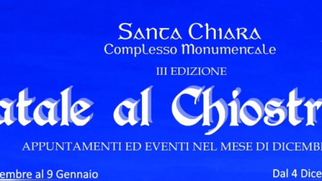 Natale al Chiostro alla sua III edizione