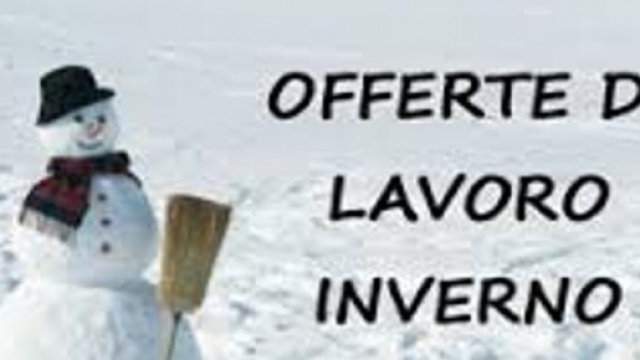 Opportunit&agrave; di lavoro nel periodo natalizio