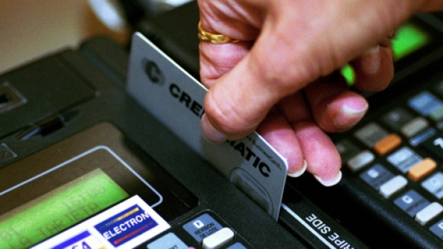 Un acquisto tramite pos con carta