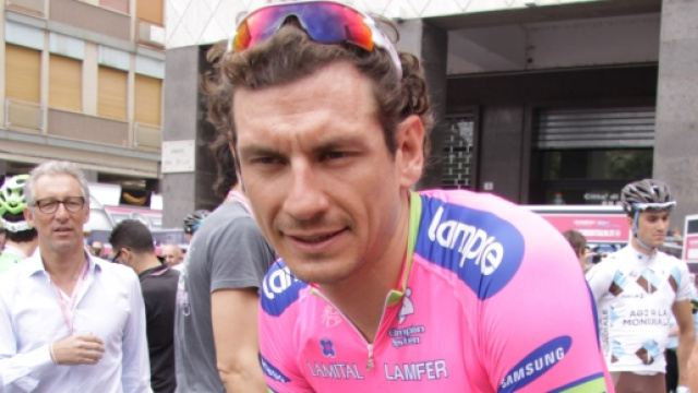 Filippo Pozzato in maglia Lampre.