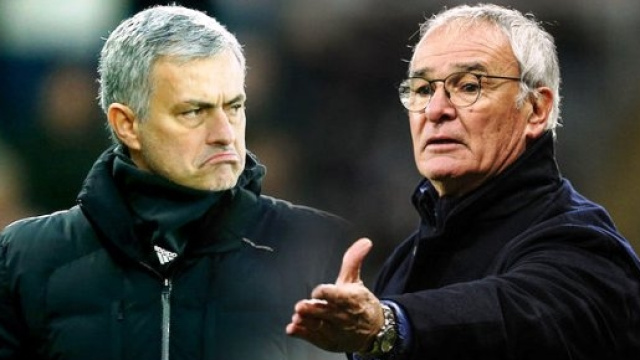 I due mister Jose Mourinho e Claudio Ranieri