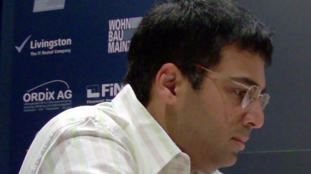 Lo scacchista indiano Viswanathan Anand