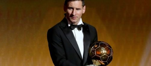 Messi con su quinto Bal&oacute;n de Oro