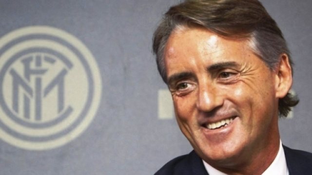 Roberto Mancini, allenatore dell'Inter.