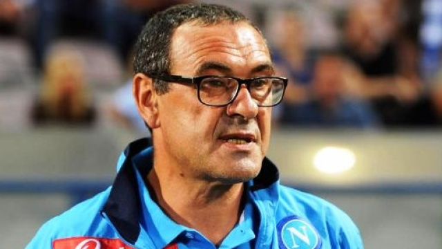 Maurizio Sarri allenatore del Napoli