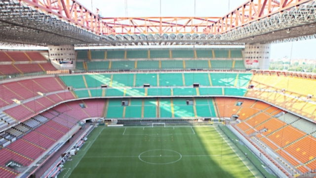 Stadio "San Siro", campo di gioco di Milan e Inter