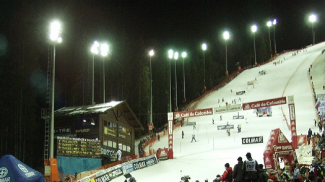 La pista Canalone Miramonti, Madonna di Campiglio