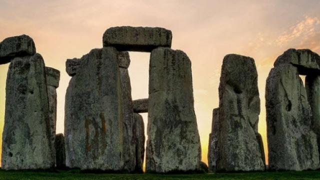 Complesso di Stonehenge in Inghilterra