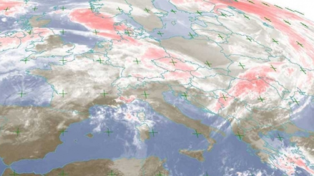 Previsioni meteo Italia ed Europa.