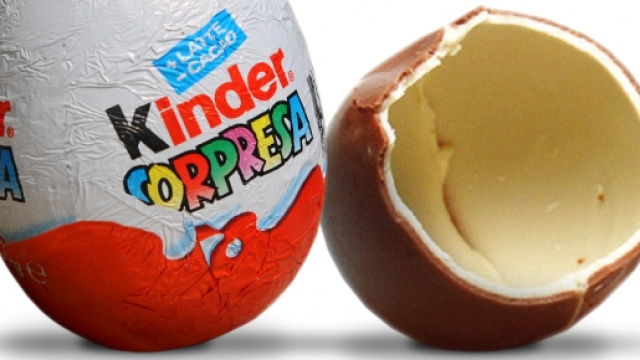 Un tipico ovetto della Kinder.