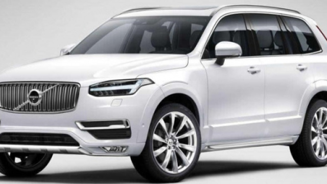 La nuova Volvo bianca metallica