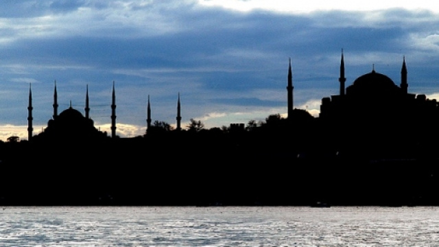Un'immagine di Istanbul e il Bosfoto