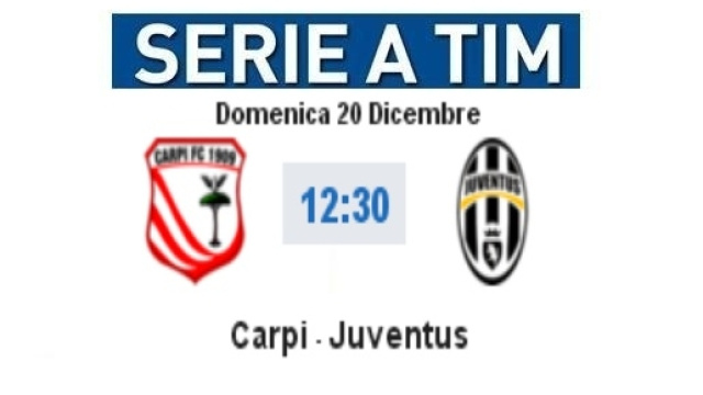 Live Carpi - Juventus su BlastingNews