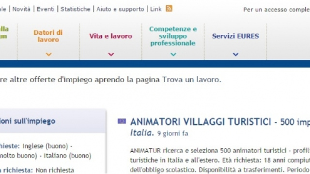 Animatur ricerca animatori turistici per il 2016