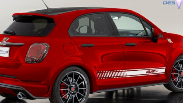 Fiat 500X Abarth: render by Laco Design