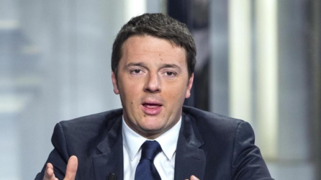 Il Presidente del Consiglio Matteo Renzi