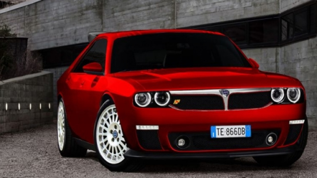 Lancia Delta HF Integrale: il render
