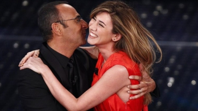 Sanremo 2016 con Carlo Conti e Virginia Raffaele