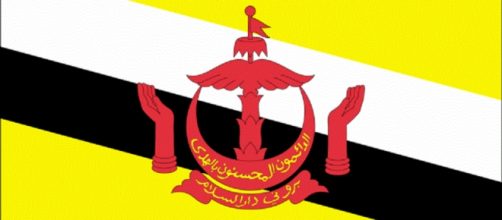 Bandera de el Estado de Brunei