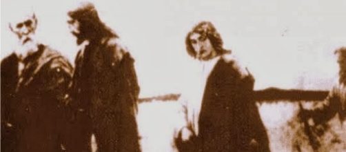 foto do Cronovisor: Jesus entre seus ap&oacute;stolos