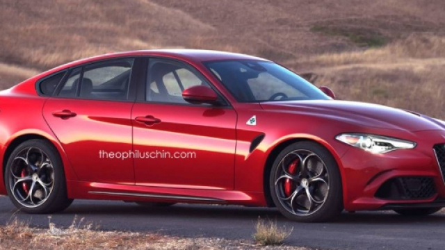 Alfa Romeo Giulia Fastback by Theophilus Chin