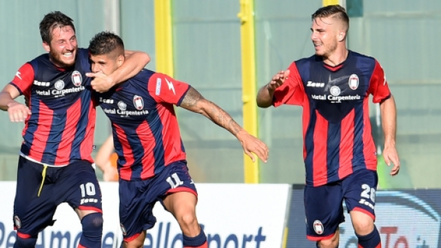 I calciatori De Giorgio, Torromino e Capezzi.