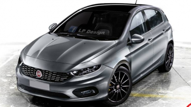 Nuova Fiat Punto 2017: il render di LP Design