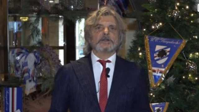 Massimo Ferrero, presidente della Sampdoria