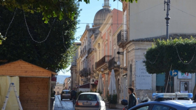La Polizia in azione a Vittoria
