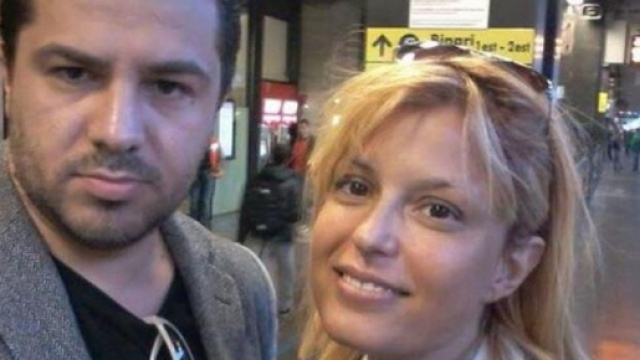Sara Tommasi con Christian Di Maggio