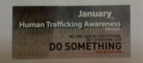 January is Human Trafficking Awareness Month
