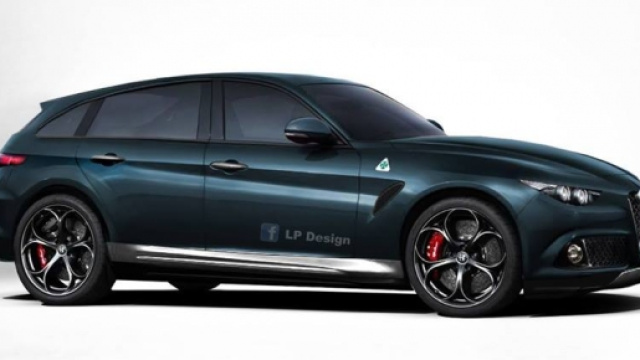 Alfa Romeo Suv 2016: render By LP Design