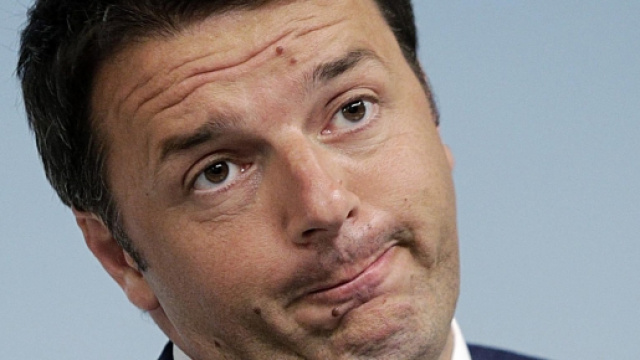 Il Primo Ministro Matteo Renzi