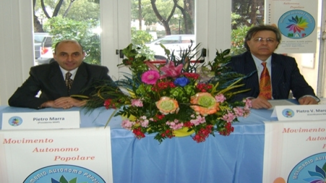 Un momento della presentazione del MAP