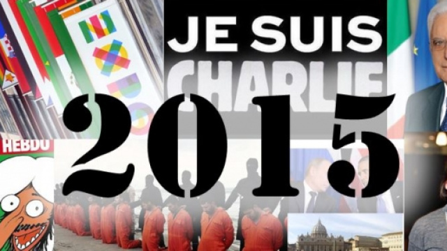 L'immagine riassume i principali fatti del 2015
