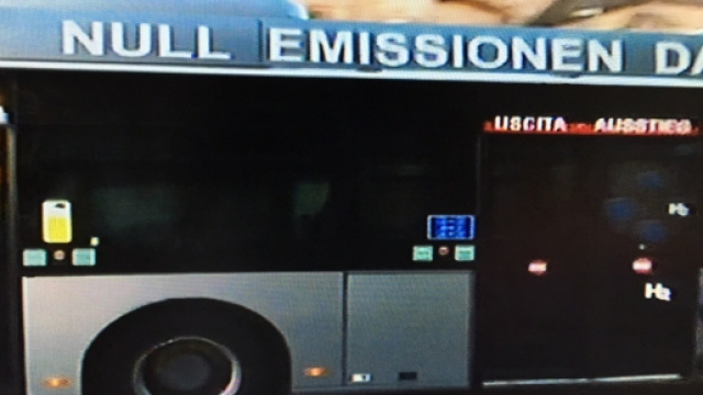 Autobus a Idrogeno con emissione di CO2 = 0